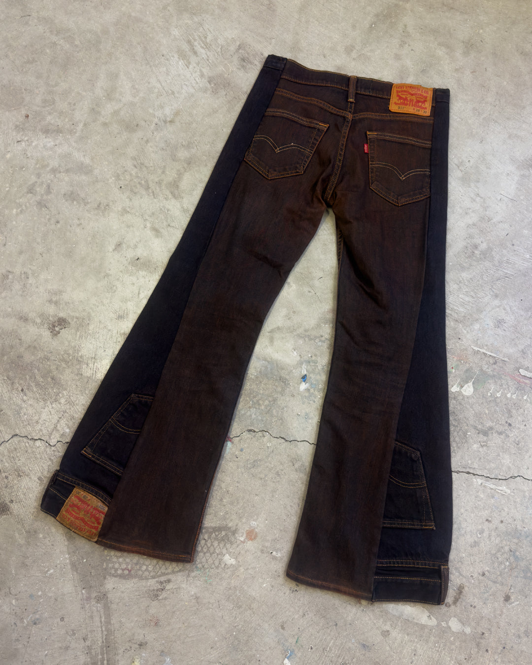 Reversed and Died Denim