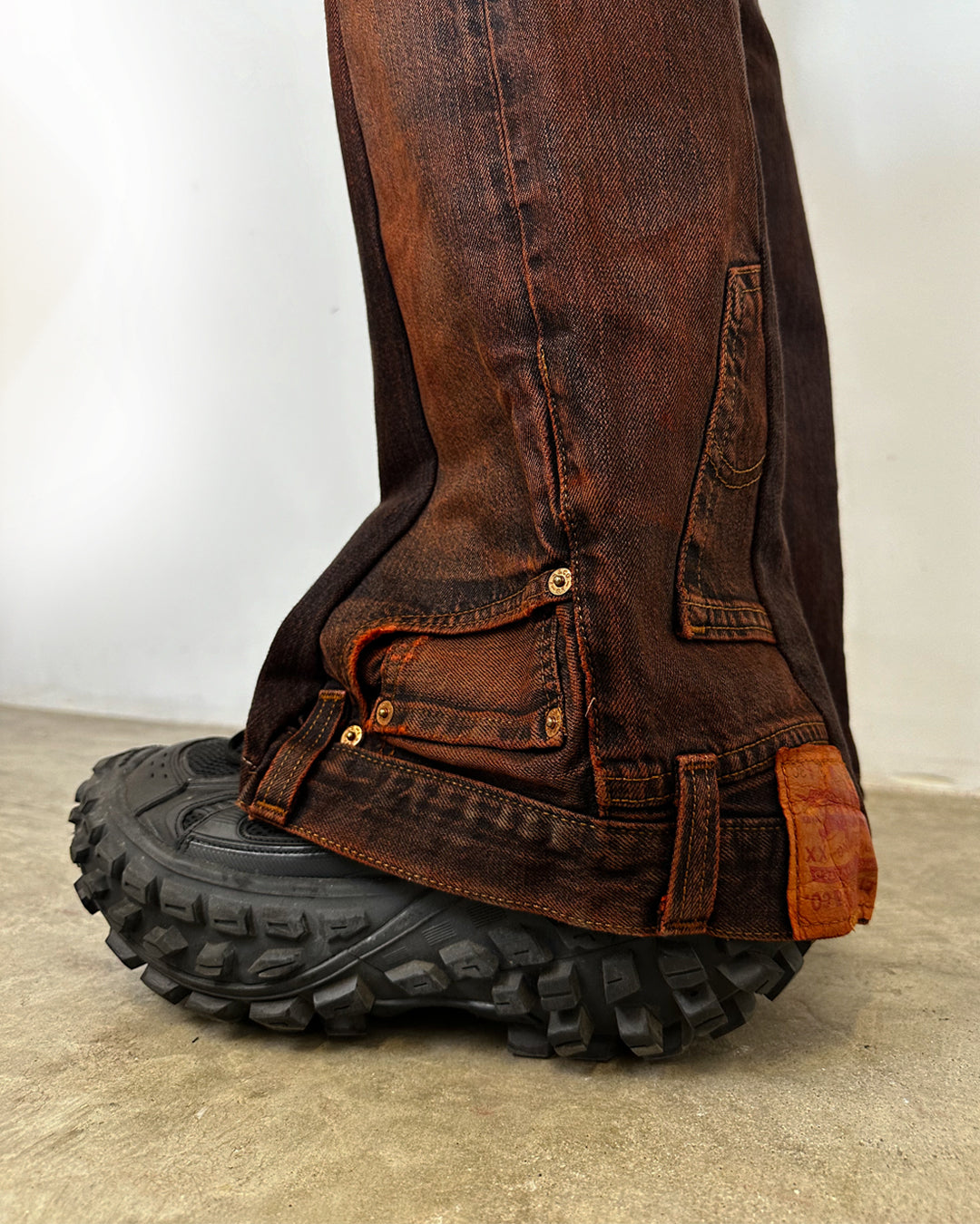 Reversed and Died Denim