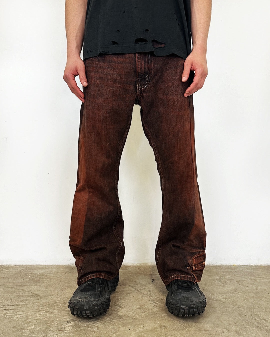 Reversed and Died Denim