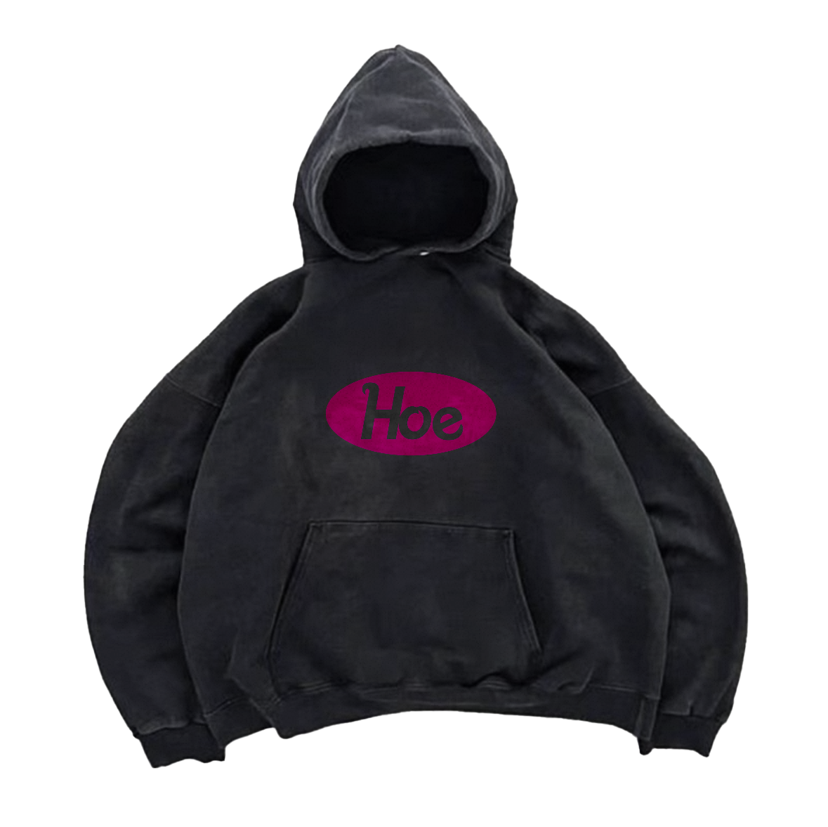 Faded 'HOE' Hoodie