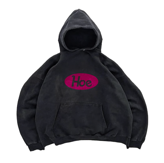 Faded 'HOE' Hoodie