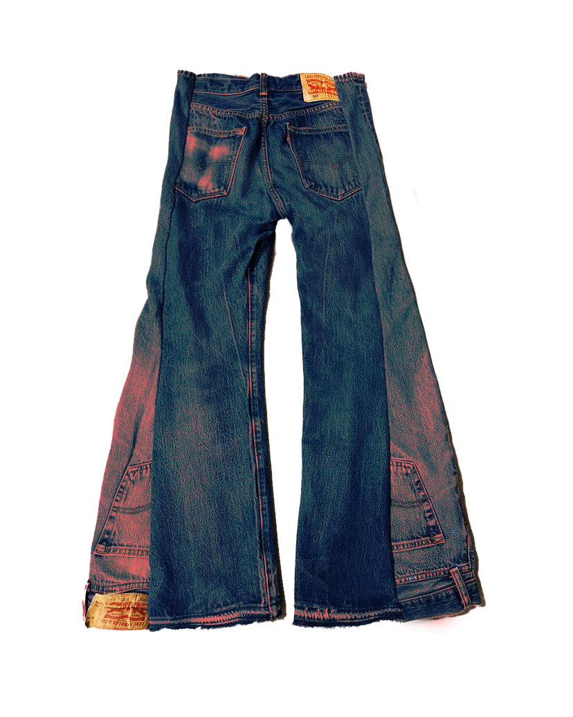 Reversed and Died Denim