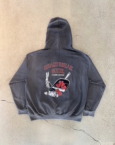 Vintage Black Hoodie