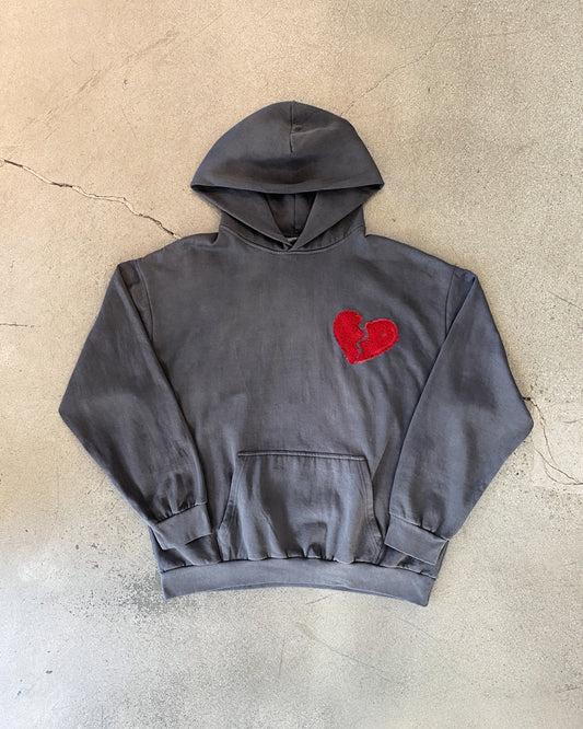 Vintage Black Hoodie